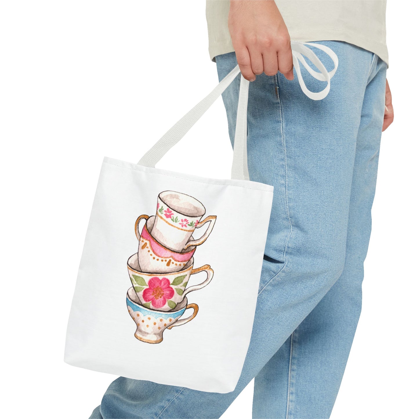 Charming Tea Cup Tote Bag