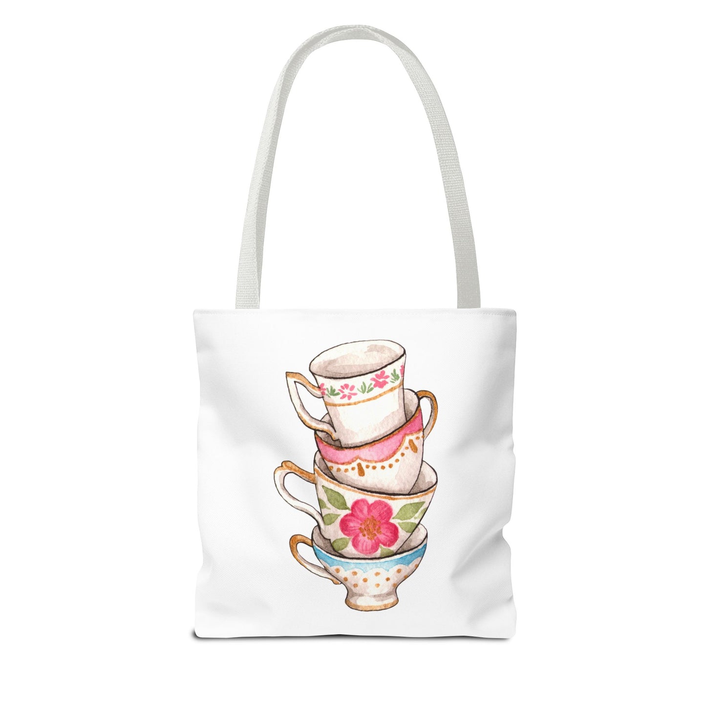 Charming Tea Cup Tote Bag