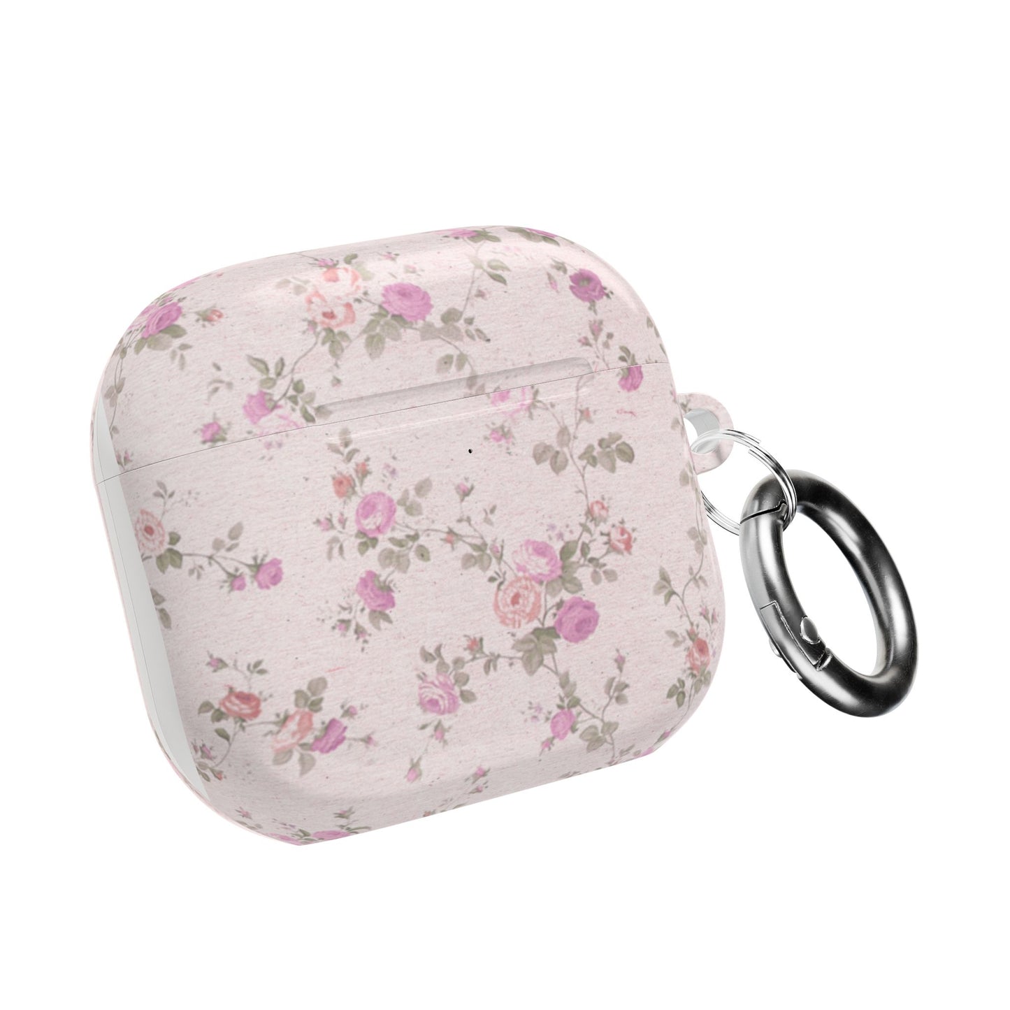 AirPod Cases - Vintage Floral Pink, Great Gift, Stocking Stuffer, Sweet Cottage Style, Timeless