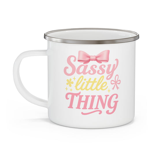 Enamel Mug - Camping Mug, Stocking Stuffer, Great Gift, Kid Friendly Cup, Unique Kids Cup